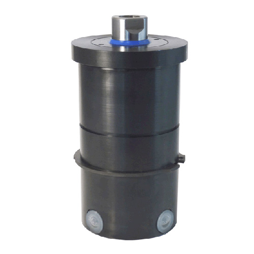 Universal cylinder with optional mounting depths